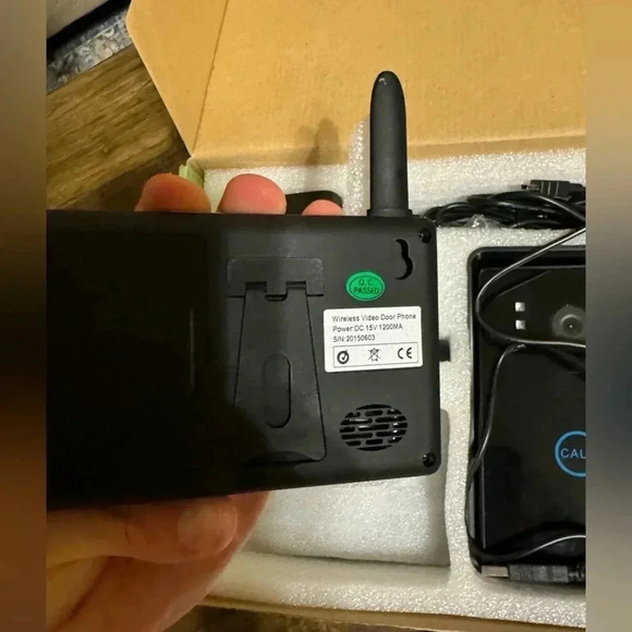 💥Wireless Video Door Phone Intercom/Door Bell Digital/2 Color Monitors/Security - Picture 7 of 15